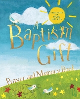Book Cover for A Baptism Gift Prayer and Memory Book by Deborah Lock