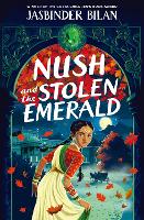 Book Cover for Nush and the Stolen Emerald by Jasbinder Bilan