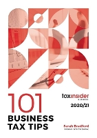 Book Cover for 101 Business Tax Tips 2020/21 by Sarah Bradford