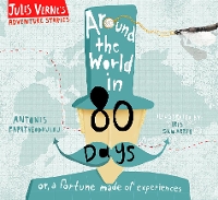 Book Cover for Around the World in Eighty Days by Jules Verne