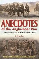 Book Cover for Anecdotes of the Anglo-Boer war by Rob Milne