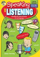 Book Cover for Speaking and Listening Lower Primary by Janna Tiearney