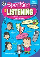 Book Cover for Speaking and Listening Middle Primary by Janna Tiearney