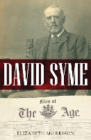 Book Cover for David Syme by Elizabeth Morrison