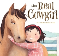 Book Cover for The Real Cowgirl by Isabelle Duff