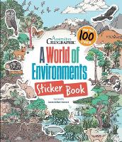 Book Cover for A World of Environments: Sticker Book by James Gulliver Hancock