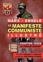 Book Cover for Le Manifeste Communiste (Illustré) - Chapitre Trois by Karl Marx, Friedrich Engels