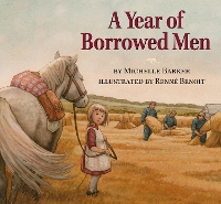 Book Cover for A Year of Borrowed Men by Michelle Barker