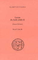 Book Cover for De bello civili IX by Lucan