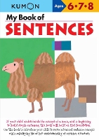 Book Cover for My Book of Sentences by Kumon