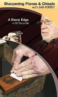 Book Cover for Sharpening Planes & Chisels with Ian Kirby : A Sharp Edge in 60 Seconds by Ian Kirby
