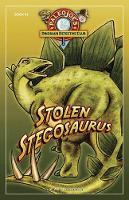 Book Cover for Stolen Stegosaurus by PaleoJoe, Wendy Caszatt-Allen