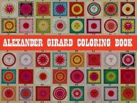 Book Cover for Alexander Girard Coloring Book by Alexander Girard