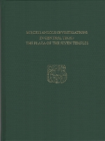 Book Cover for Miscellaneous Investigations in Central Tikal--The Plaza of the Seven Temples by H. Stanley Loten