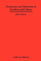 Book Cover for Democracy and Education & Freedom and Culture by John Dewey