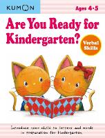 Book Cover for Are You Ready for Kindergarten? Verbal Skills by Kumon