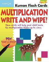 Book Cover for Multiplication Write & Wipe by Kumon