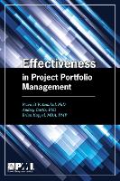 Book Cover for Effectiveness in project portfolio management by Project Management Institute