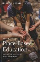 Book Cover for Place-Based Education by David Sobel