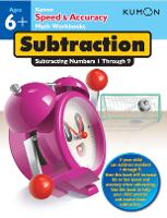 Book Cover for Speed and Accuracy: Subtraction by Kumon