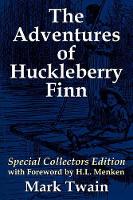 Book Cover for The Adventures of Huckleberry Finn by Mark Twain