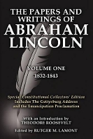 Book Cover for The Papers and Writings Of Abraham Lincoln Volume One by Abraham Lincoln, Theodore Roosevelt