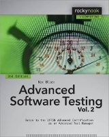 Book Cover for Advanced Software Testing V 2. 2e by Rex Black