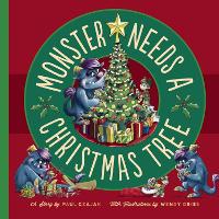 Book Cover for Monster Needs a Christmas Tree by Paul Czajak