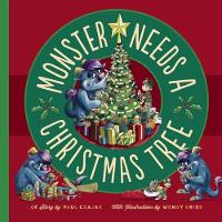 Book Cover for Monster Needs a Christmas Tree by Paul Czajak