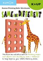 Book Cover for Thinking Skills Same and Different K & Up by Kumon