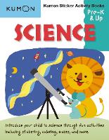 Book Cover for Science Pre K & Up: Sticker Activity Book by Kumon