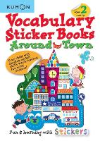 Book Cover for Vocabulary Sticker Books: Around Town by Kumon