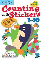 Book Cover for Counting with Stickers 1-10 by Kumon