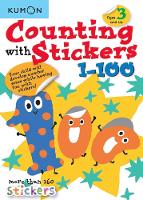 Book Cover for Counting with Stickers 1-100 by Kumon Publishing