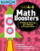 Book Cover for Math Boosters: Problem Solving with Ratios & Proportions (Grades 4-6) by Kumon Publishing