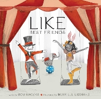 Book Cover for Like Best Friends by Bob Raczka