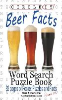 Book Cover for Circle It, Beer Facts, Word Search, Puzzle Book by Lowry Global Media LLC, Mark Schumacher