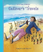 Book Cover for Gulliver's Travels by Peter Clover, Jonathan Swift