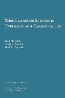 Book Cover for Miscellaneous Studies in Typology and Classification Volume 19 by Anta M. White, Lewis R. Binford, Mark L. Papworth