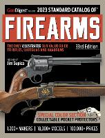 Book Cover for 2023 Standard Catalog of Firearms, 33rd Edition by Jim Supica