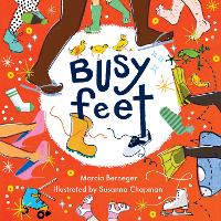 Book Cover for Busy Feet by Marcia Berneger