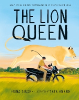 Book Cover for The Lion Queen by Rina Singh