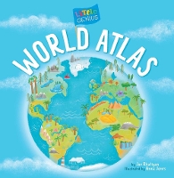 Book Cover for Little Genius World Atlas by Joe Rhatigan