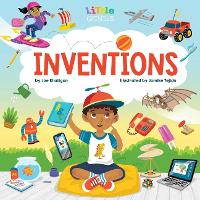 Book Cover for Little Genius Inventions by Little Genius Books