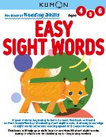 Book Cover for My Book of Reading Skills: Easy Sight Words by Kumon Publishing