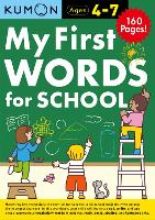 Book Cover for My First Words for School by Kumon Publishing