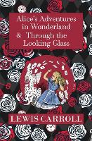 Book Cover for The Alice in Wonderland Omnibus Including Alice's Adventures in Wonderland and Through the Looking Glass (With the Original John Tenniel Illustrations) (Reader's Library Classics) by Lewis Carroll