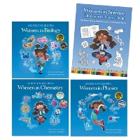 Book Cover for Women in Science Paperback Book Set with Coloring and Activity Book by Mary Wissinger