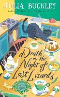Book Cover for Death On The Night Of Lost Lizards by Julia Buckley