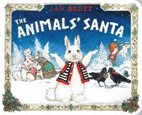 Book Cover for The Animals' Santa by Jan Brett